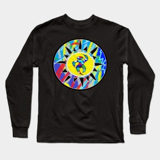 tattoo graffiti dancer spray art Long Sleeve T-Shirt